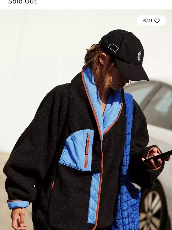 Free People Jackets & Blazers - Free People Hit The Slopes Shawl Jacket